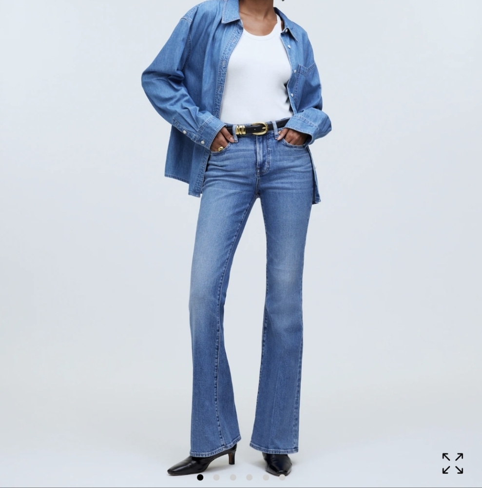 Madewell Fleamarket jeans in size 25